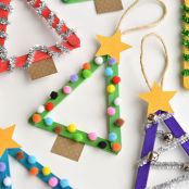 Popscicle Stick Trees